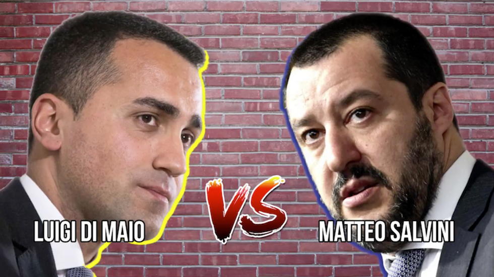Salvini-Di Maio a confronto - video scheda