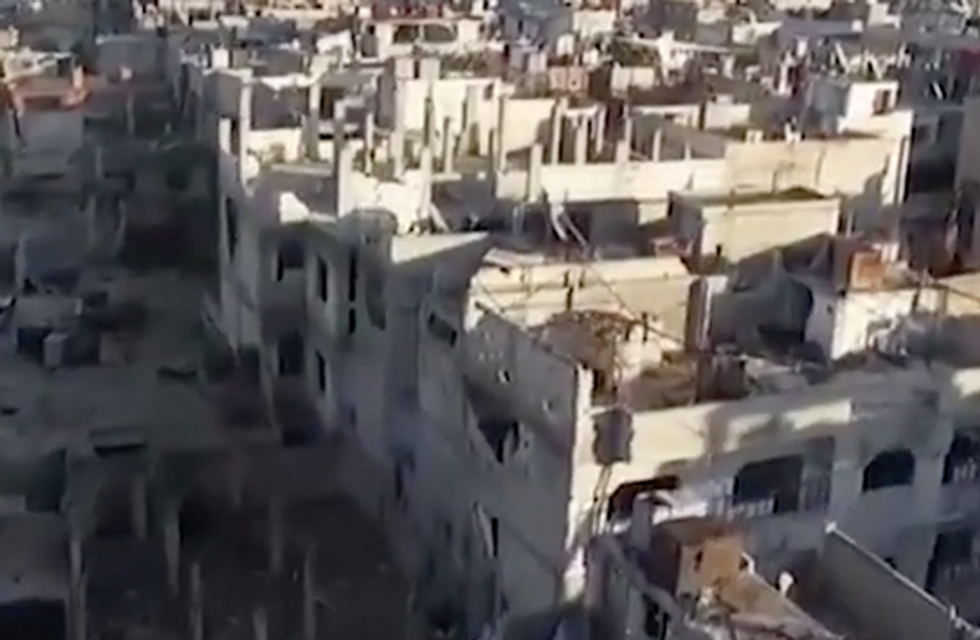 Save the children, Siria: il video girato con il drone ad Aleppo
