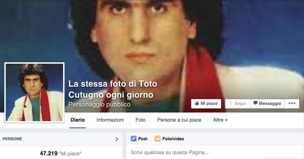 Toto Cutugno, la pagina Facebook diventa un caso USA