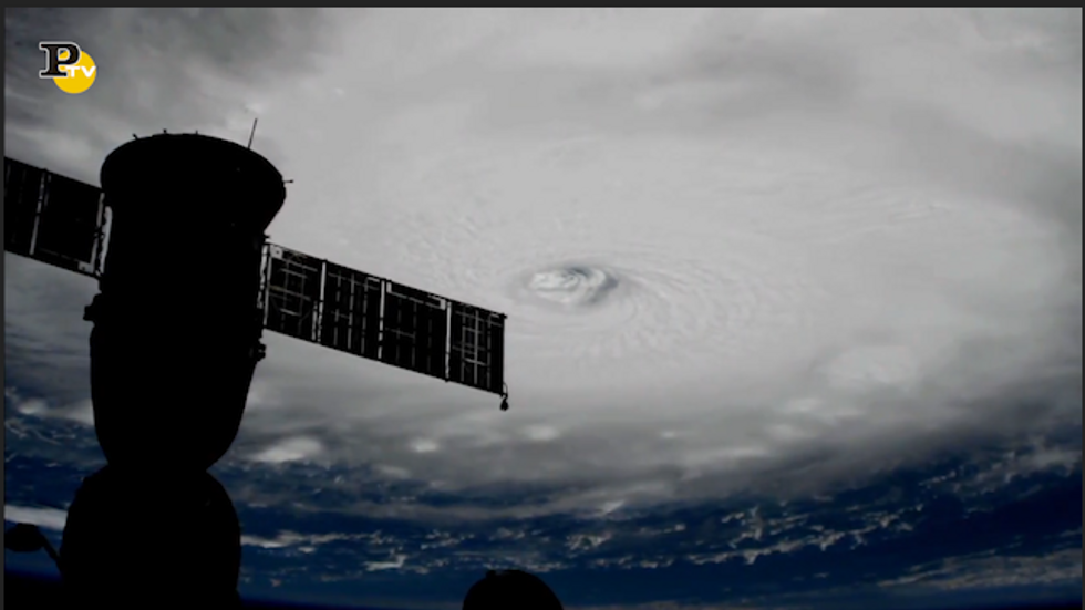 Caraibi, l'uragano Irma filmato dal satellite | Video