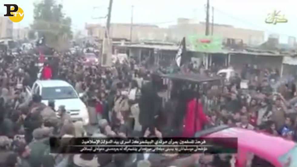 Video Isis: 21 peshmerga in gabbia