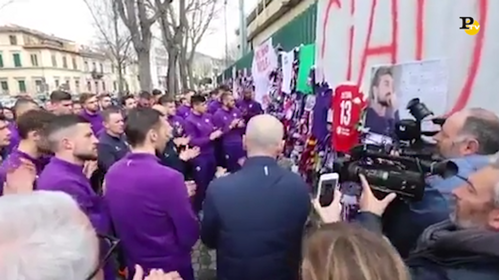 Astori: l'omaggio emozionante della Fiorentina al suo capitano