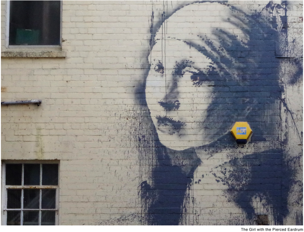 Banksy e la ragazza con l'orecchino di perla