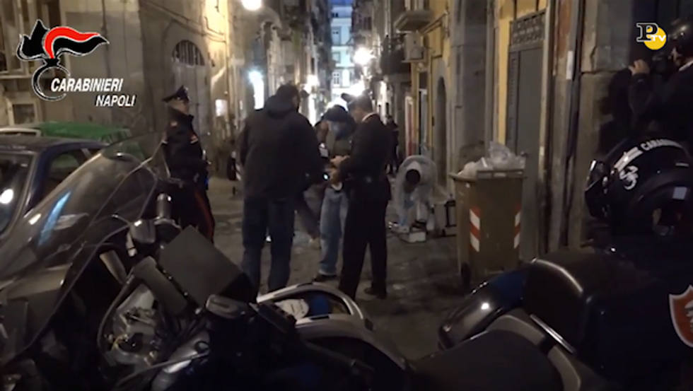 Napoli: blitz dei carabinieri ai quartieri spagnoli
