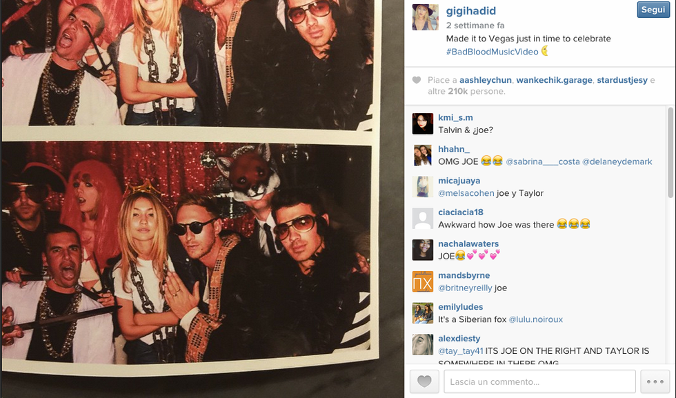 Joe Jonas e Gigi Hadid, flirt in corso?