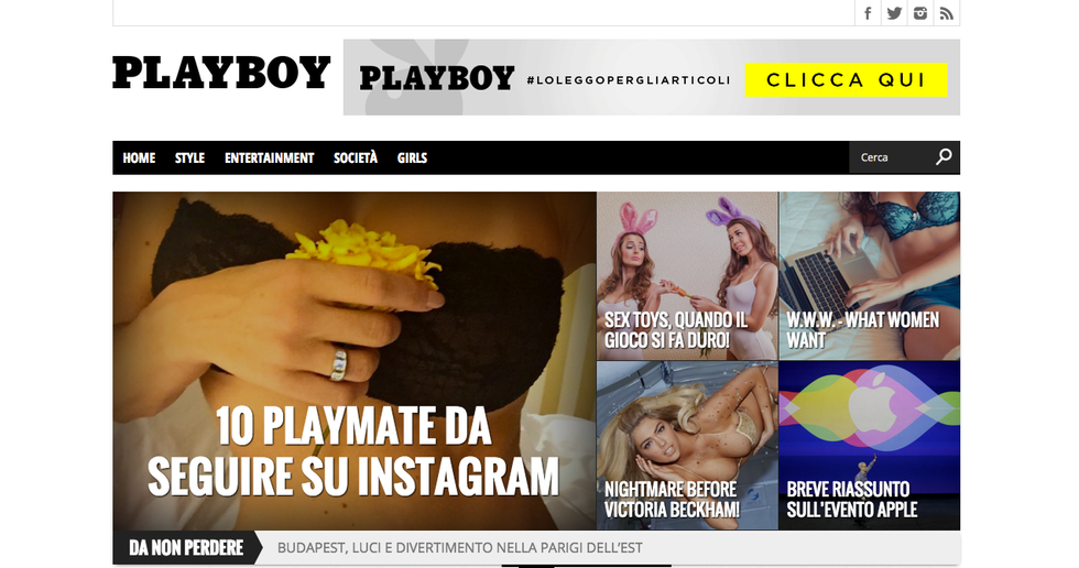 Playboy Italia: "Se una donna vuole posare nuda, perché censurarla?"