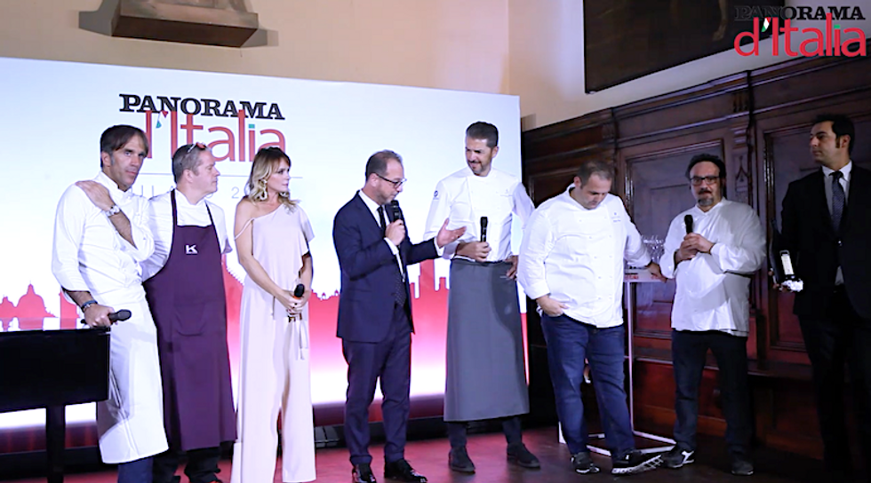 Al gala di Panorama d’Italia a Milano una sfilata di chef "stellati"