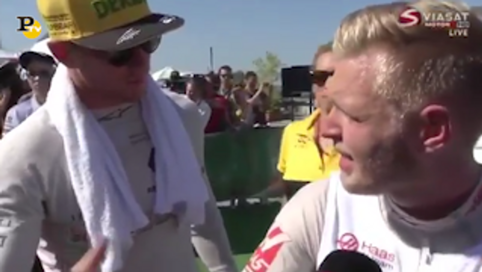 Formula 1, insulti in diretta tra Magnussen e Hulkenberg | Video