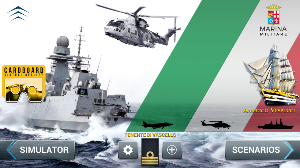 Italian Navy Sim, pilotare navi e aerei da smartphone e tablet