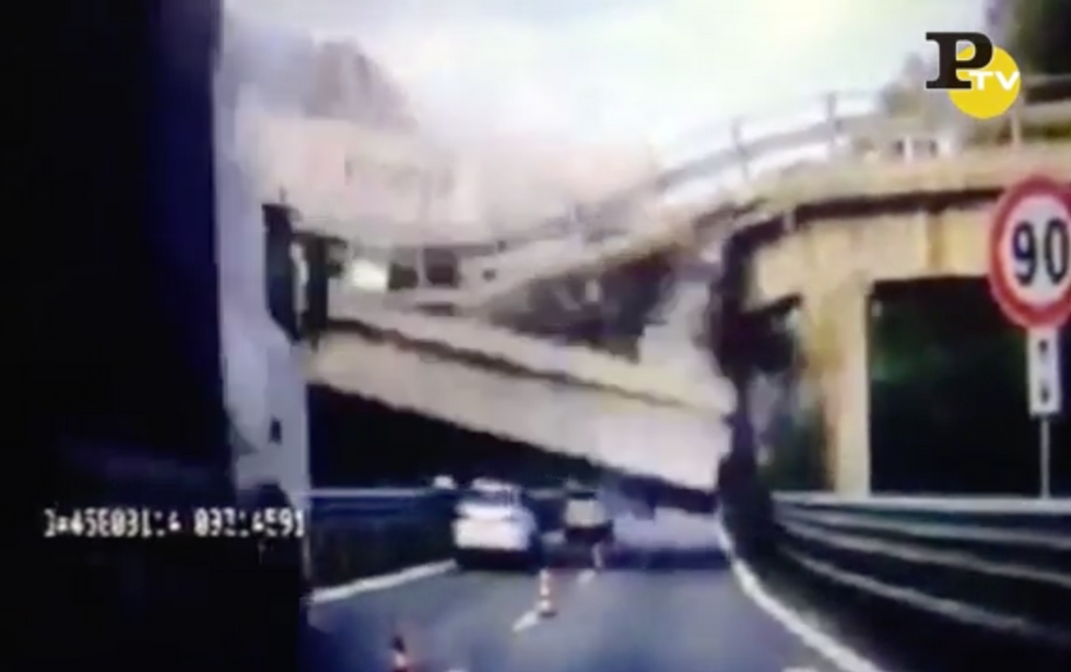 Annone: il crollo del ponte della "Valassina" | video