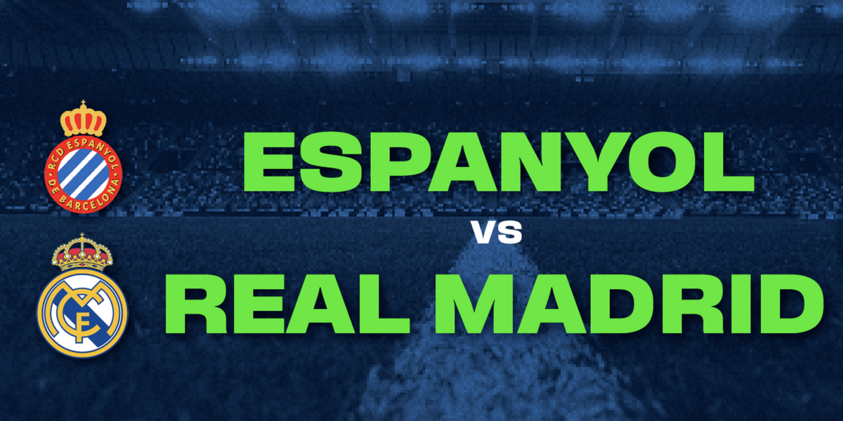 Guarda in diretta Espanyol - Real Madrid