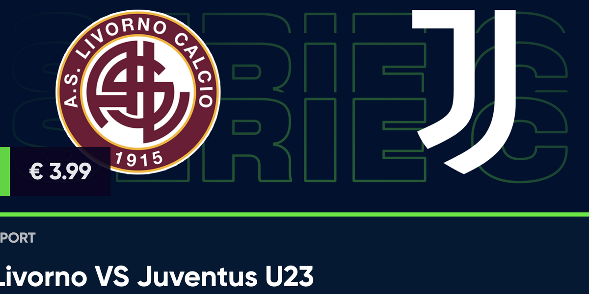 Guarda in diretta Livorno - Juventus U23