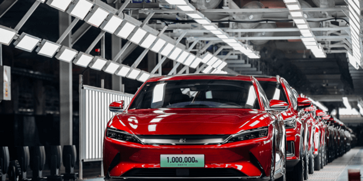 L'auto cinese porta la sua prima produzione in Europa
