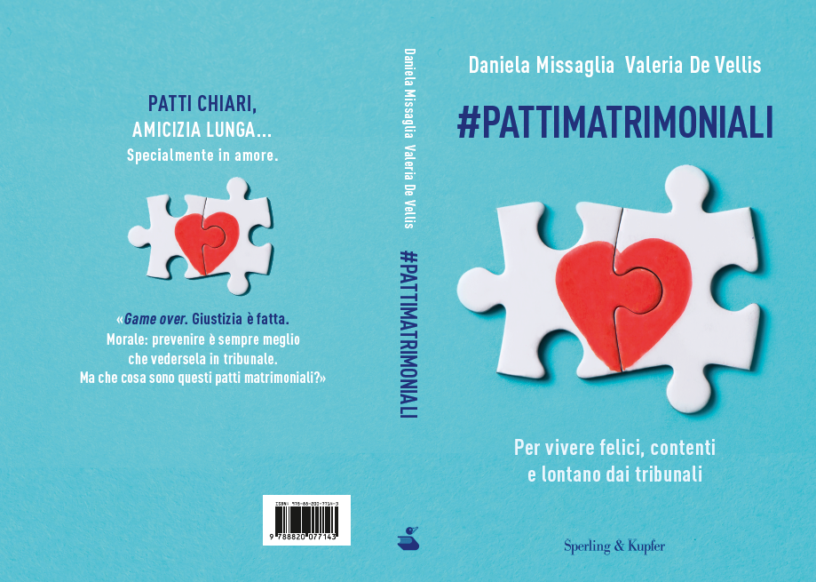 #PATTIMATRIMONIALI, il libro con i consigli di una vita di coppia felice