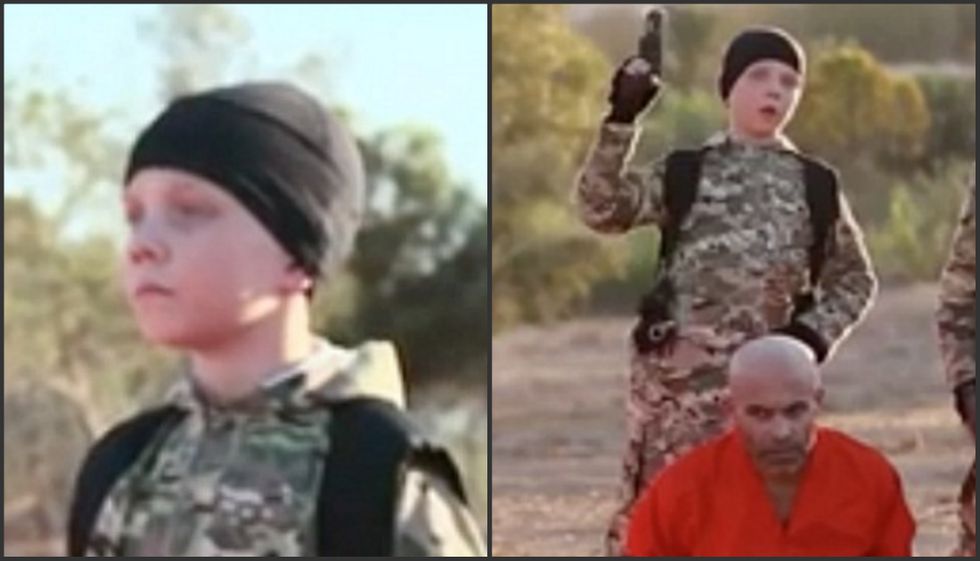Isis, il video del boia-bambino inglese