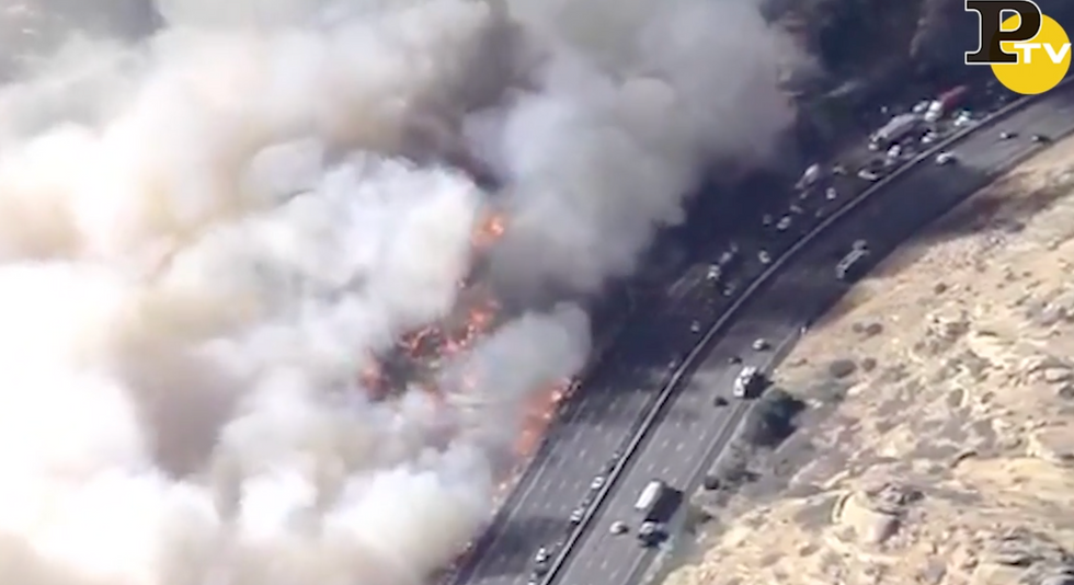 Incendio in California video