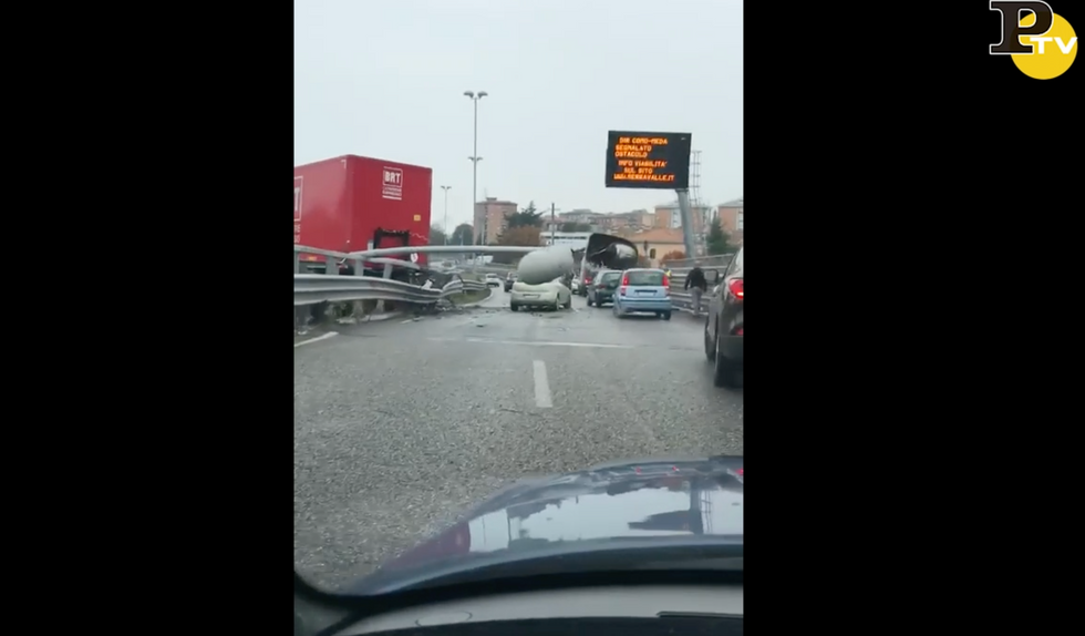 incidente Monza video