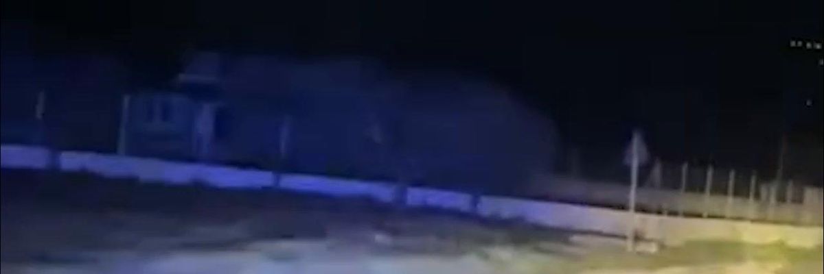 Frosinone, fugge dalla polizia a bordo di un go-kart | video