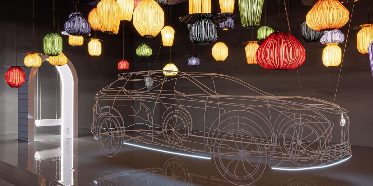 ​Installazione Lexus alla design week di MIlano
