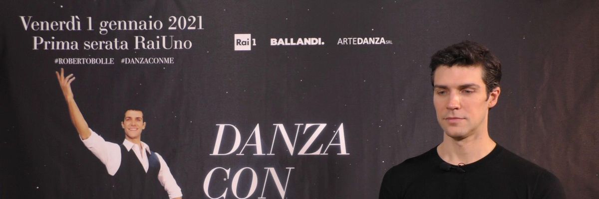 Roberto Bolle: «Porto in tv la grande danza e ‘duetto’ con Vasco Rossi»