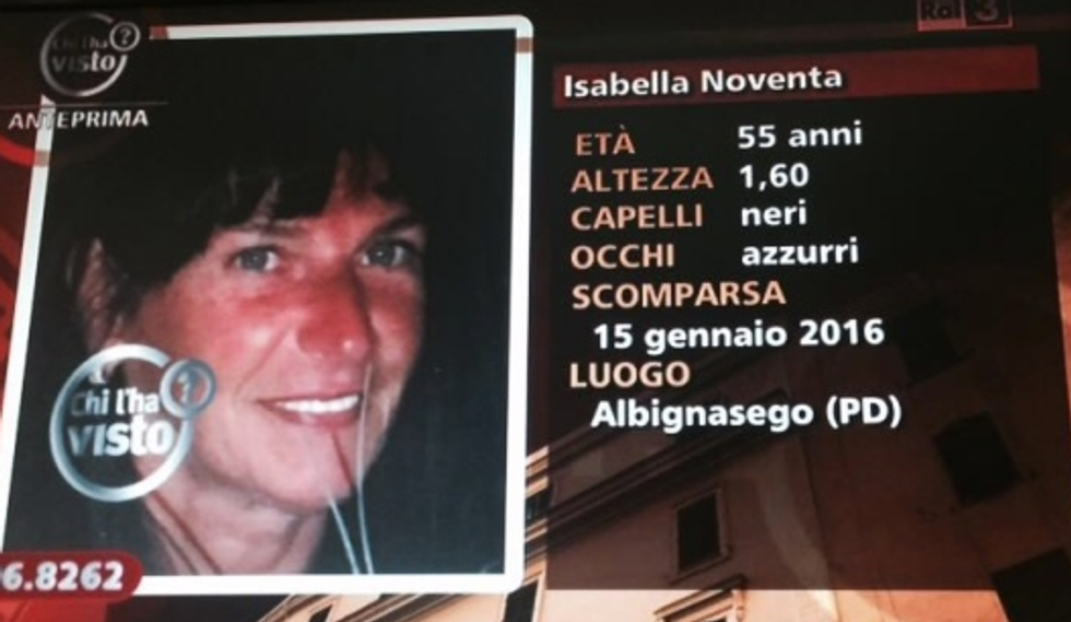 Isabella Noventa, due ipotesi per una scomparsa