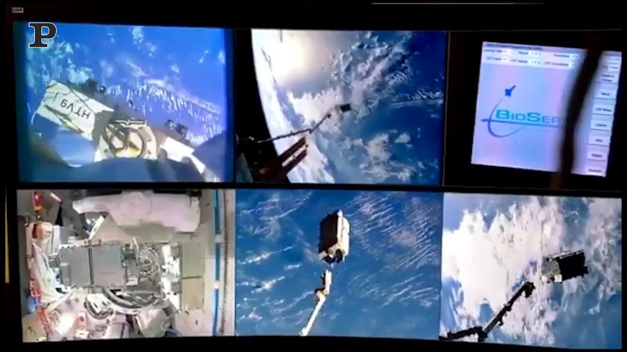 Spazzatura spaziale: l'ISS scarica nello spazio 2,9 tonnellate di rifiuti | video