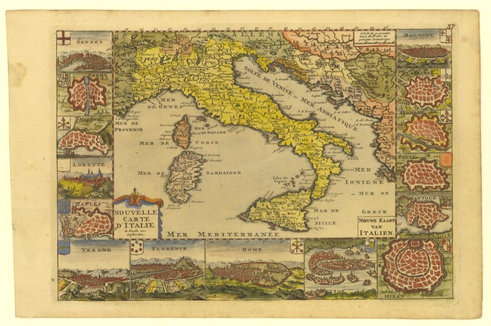 Italia, 1538