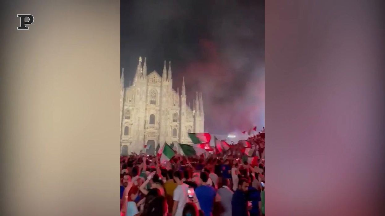 Italia Campione d'Europa: esplode la festa a Milano | video