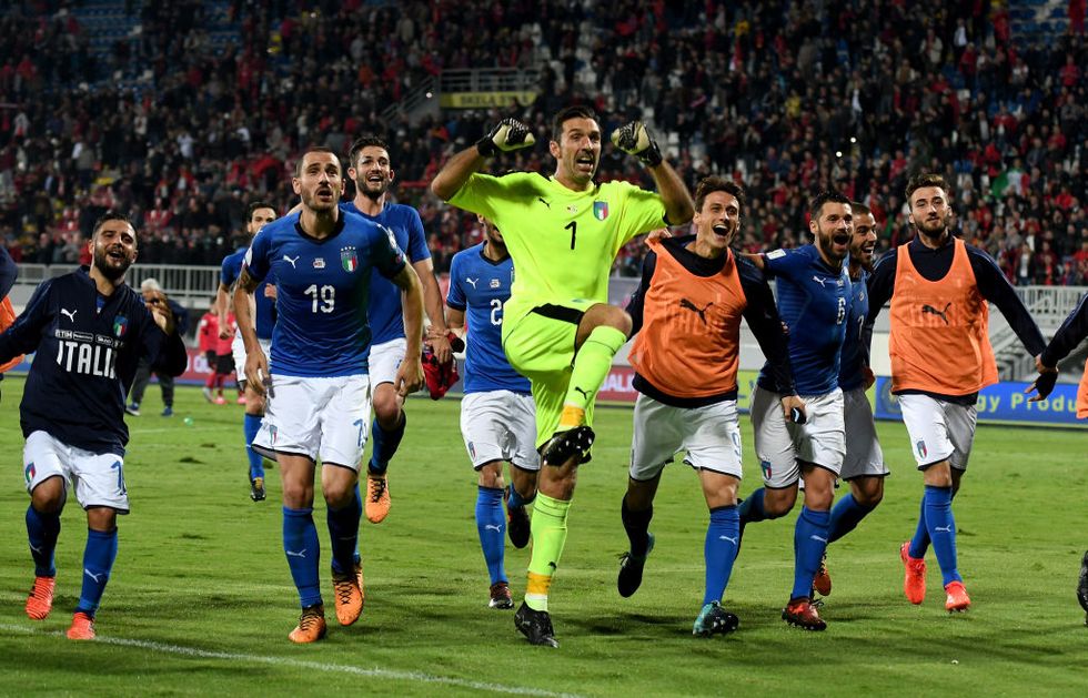 Italia playoff Mondiale Russia 2018