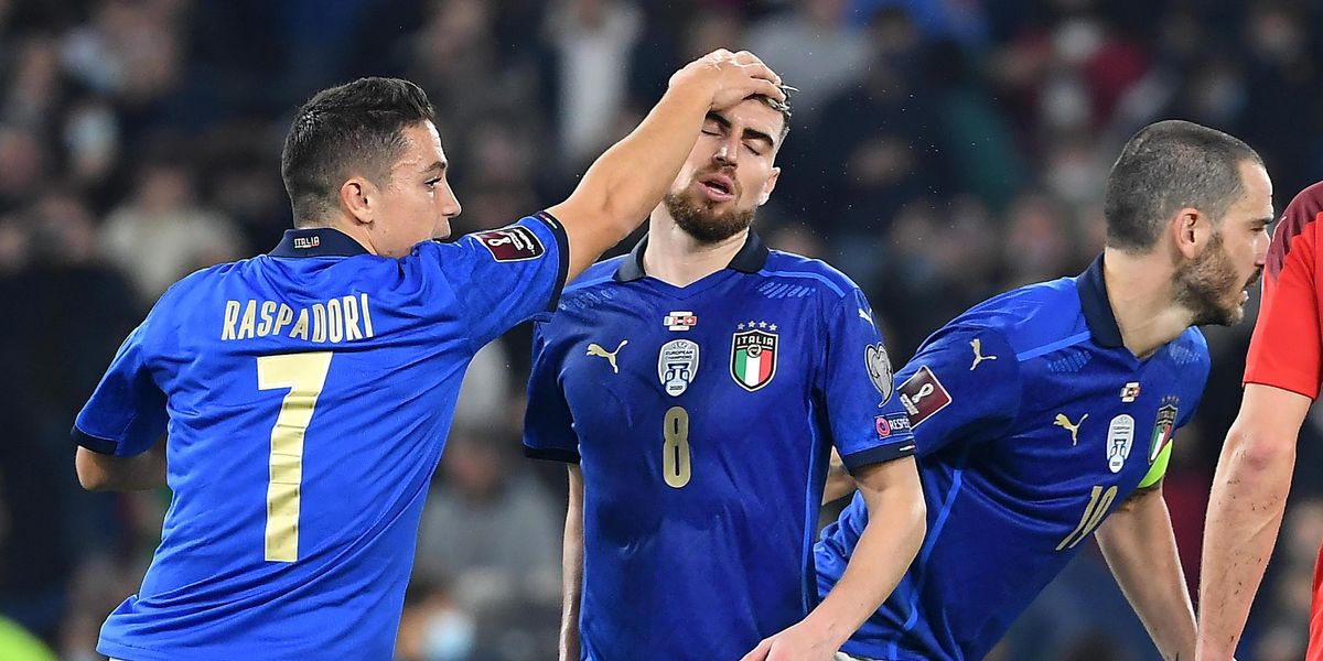 italia svizzera jorginho rigore qualificazione mondiale nazionale