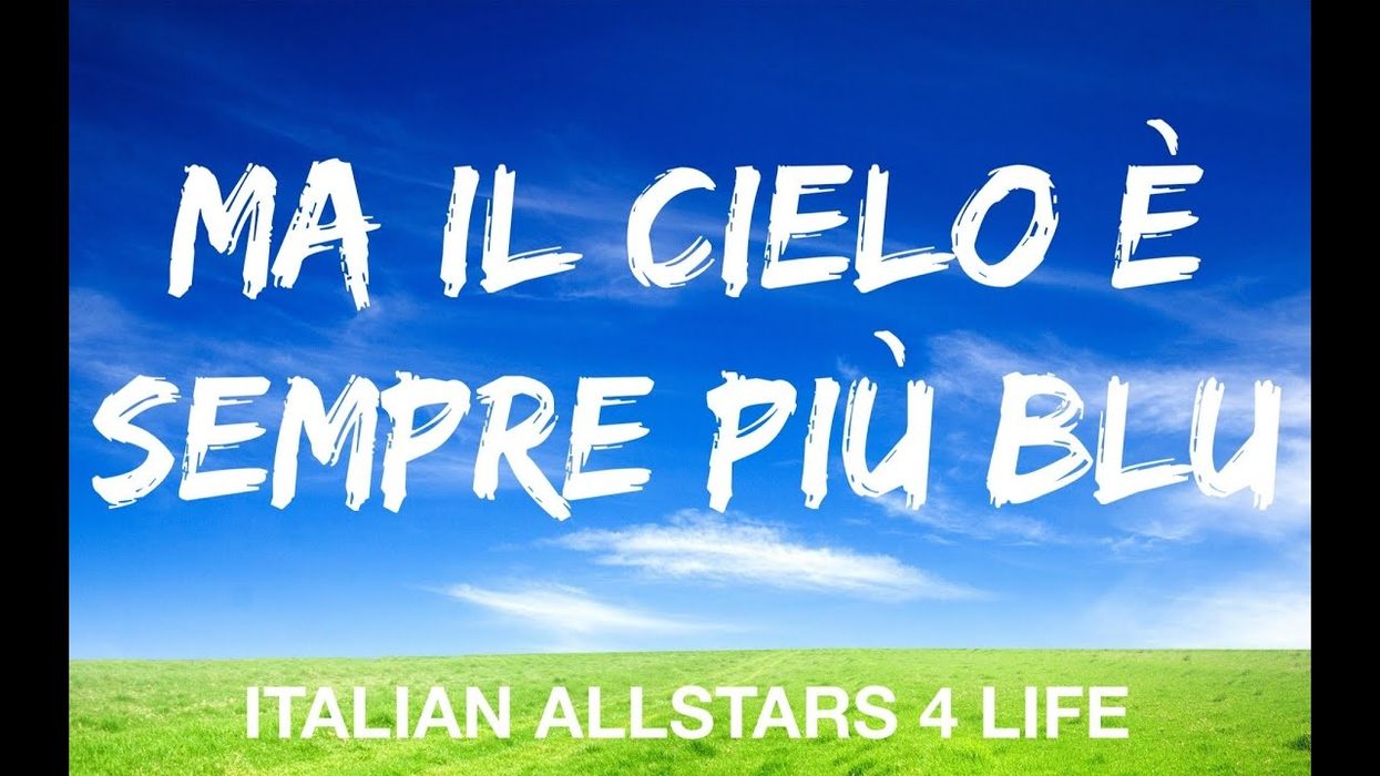 50 star della musica italiana cantano Ma il cielo è sempre più blu di Rino Gaetano - Audio