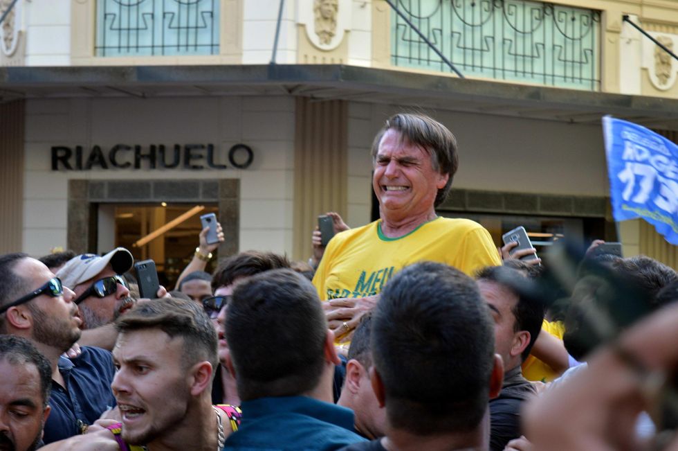 Jair Bolsonaro accoltellato comizio Brasile