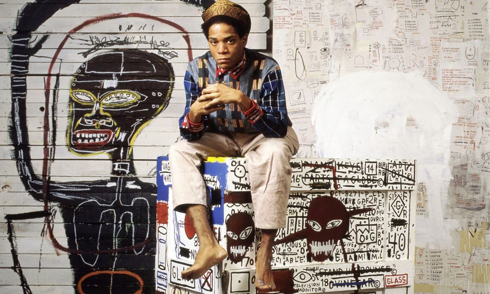 Arte: Jean-Michel Basquiat, The radiant child