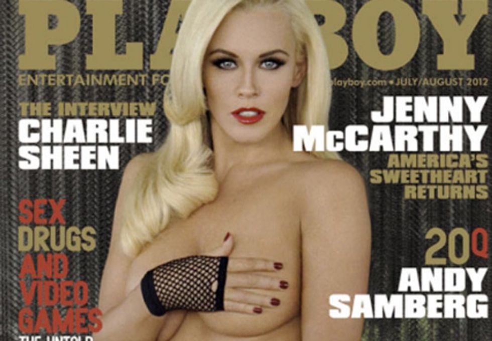Jenny McCarthy nuda sulla copertina di Playboy a 39 anni