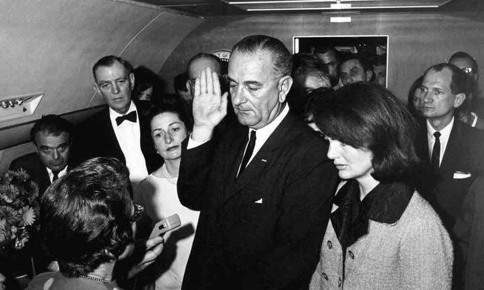 Il mito Kennedy, l'eroe Lyndon Johnson
