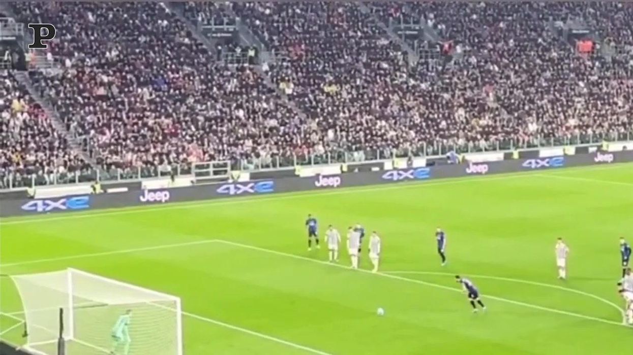 Juve-Inter 0-1, il rigore di Calhanoglu dopo il gol annullato | Video