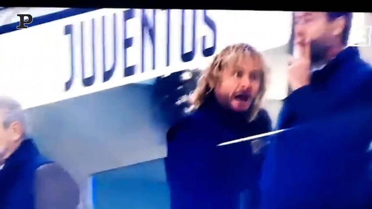 Juve-Sassuolo: Nedved furioso urla contro Agnelli | video