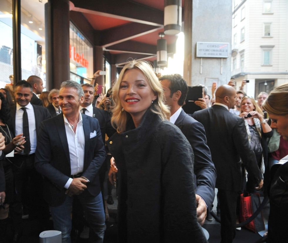 Milano fashion week, tra Kate Moss e Sharon Stone spunta Arisa