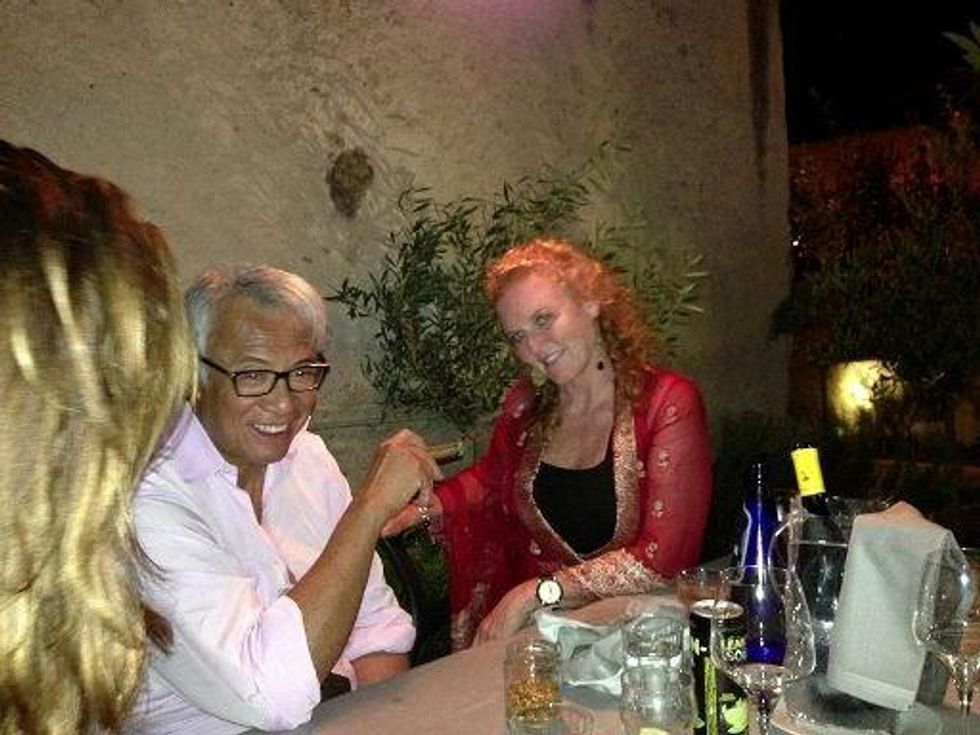 Kate Moss e Sarah Ferguson in vacanza a Lipari