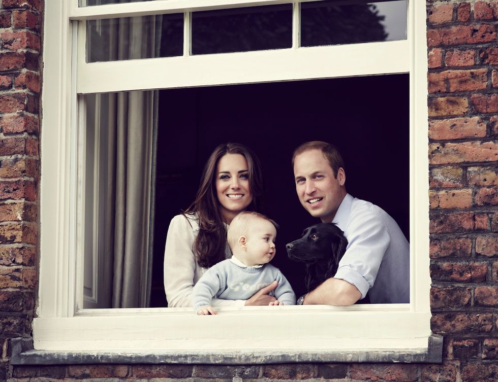 Kate, William e George: ecco la foto "perfetta"