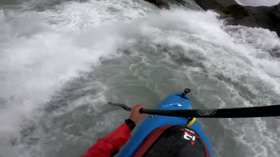 kayak video goPro
