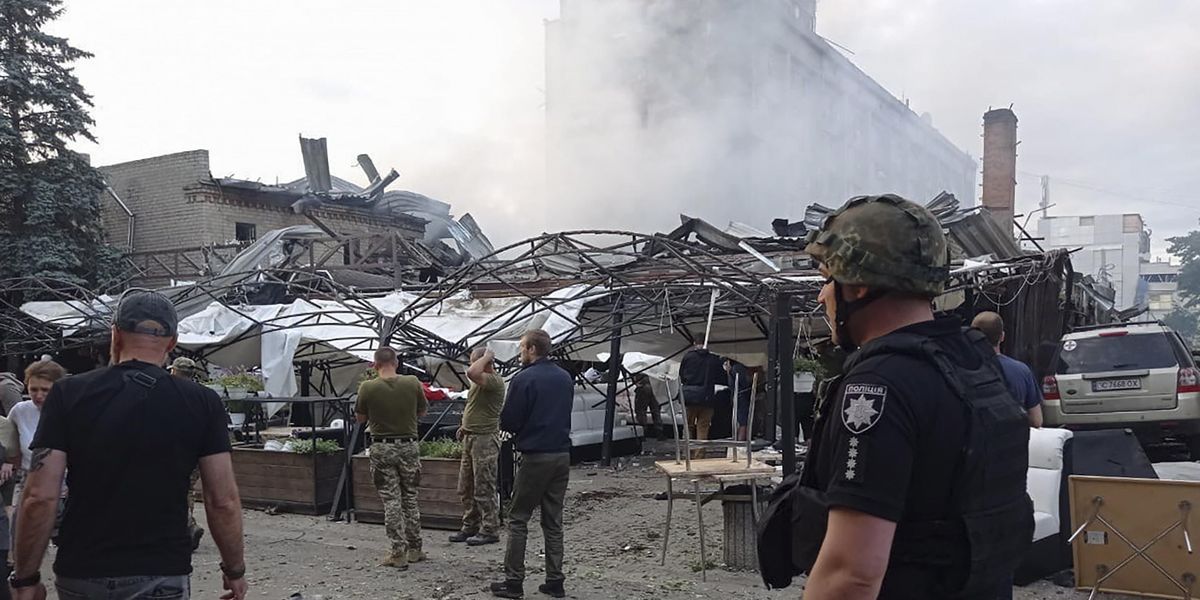 Kiev, missili russi su ristorante a Kramatorsk, nel Donetsk