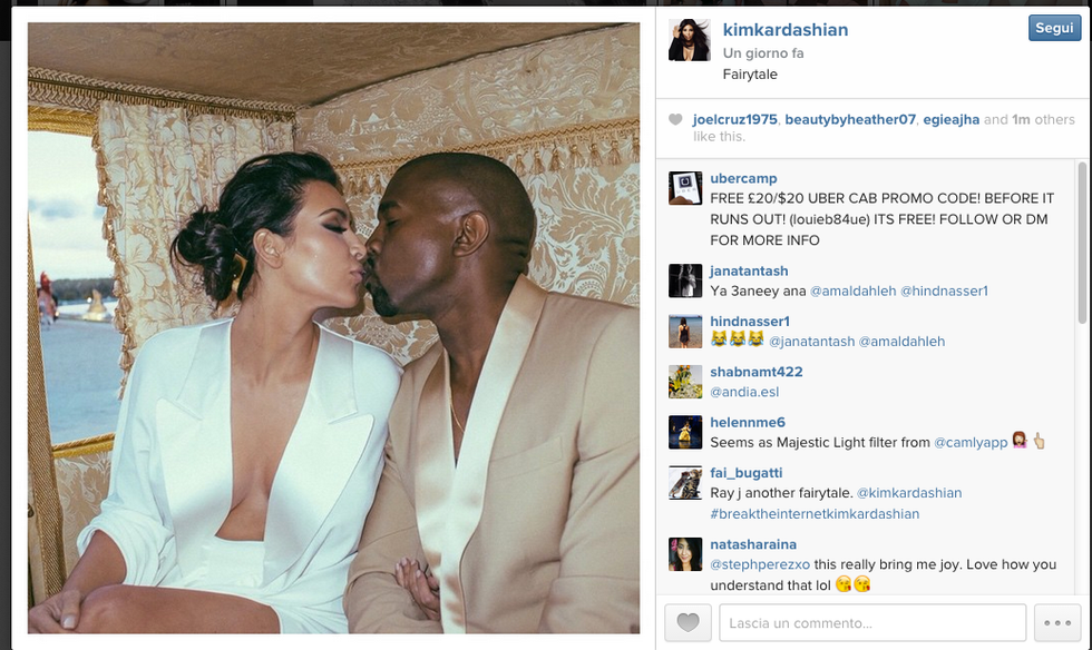 Kim Kardashian e Kanye West, l'album del matrimonio bis