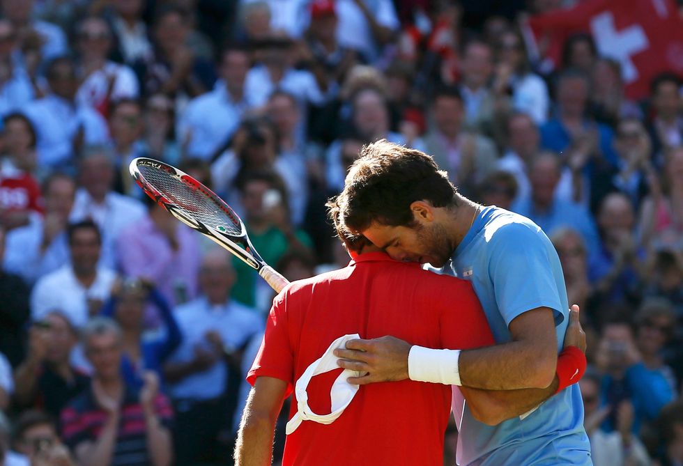 Federer e Del Potro nella storia delle Olimpiadi