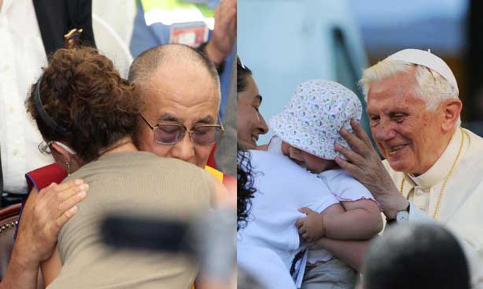 Papa e Dalai Lama. 5 immagini simbolo per raccontare la visita in Emilia