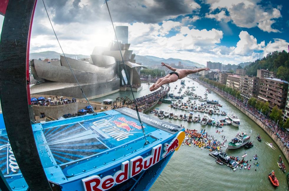 Red Bull Cliff Diving World 2014: gli angeli di Bilbao