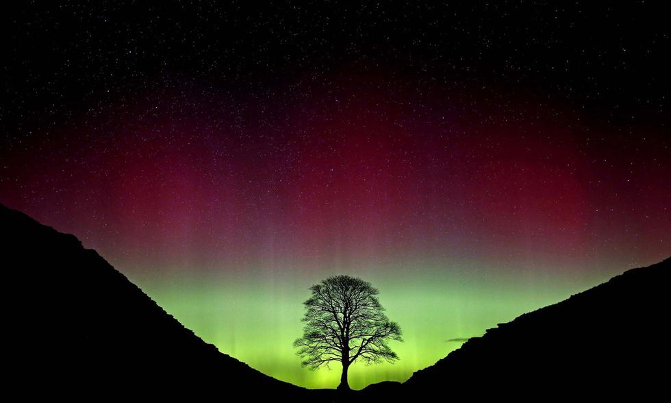 L'aurora boreale nei cieli di Scozia