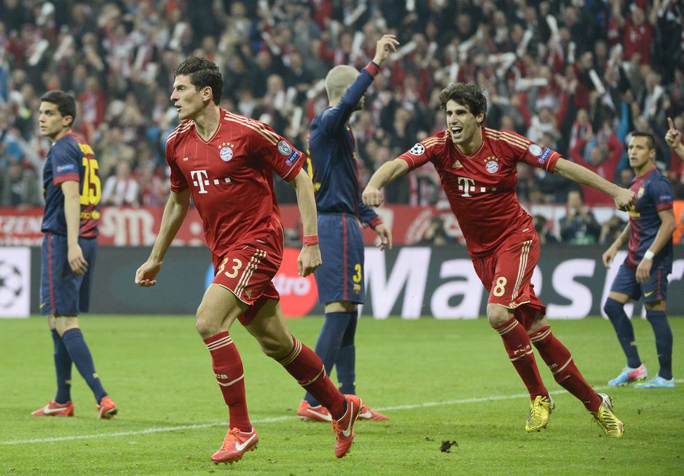 Le immagini più belle di Bayern - Barcellona