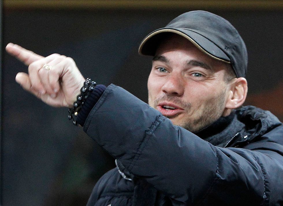 Ciao Sneijder, ex 'top player'