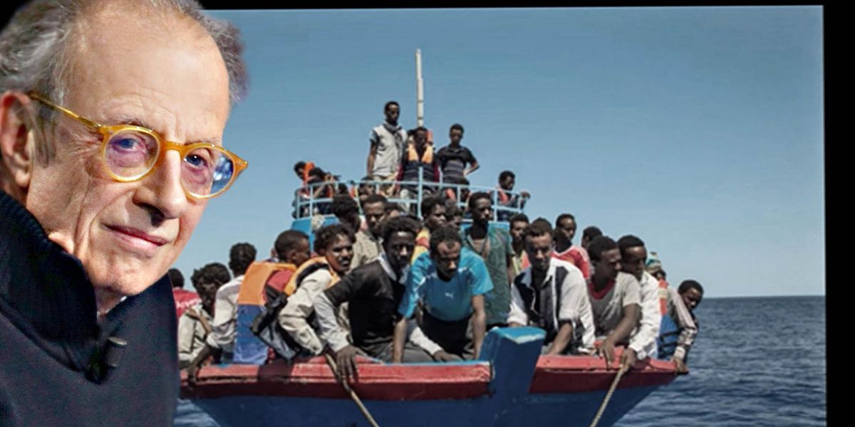 L'ex magiustrato Gherardo Colombo barcone migranti eritrei